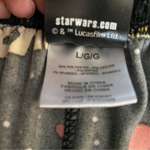 Star Wars Mens Sleep Pajama Lounge Pants Size Large All Over Print Soft Comfort - Picture 4 of 8